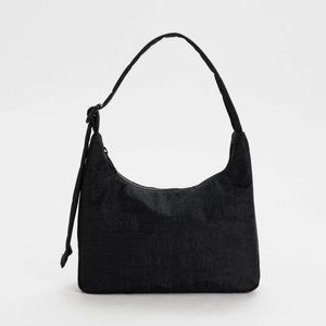 BAGGU Mini Nylon Shoulder Bag - Black